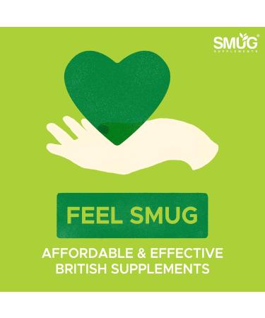 Marine Collagen British Made by SMUG Supplements - 90 Capsules - Type 1 Peptides - 1200mg Daily Serving of Collagen Powder in Three-a-Day Capsules - 30 Day Supply - Suitable for Both Men and Women - Buy Online on GoSupps.com