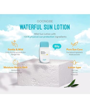 6 Month+ Waterful Sun Lotion SPF50+ PA++++ 2.8 Ounce - Gentle & Mild Baby Goods from Korea - Buy Online on GoSupps.com