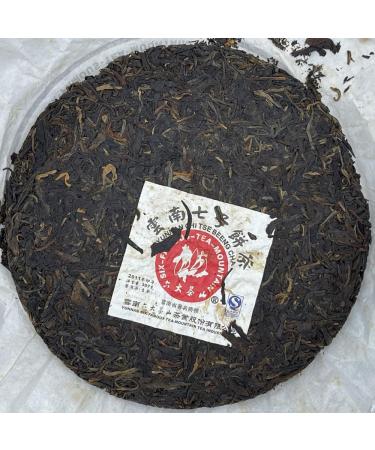 Pu-erh tea 2011 SIX FAMOUS TEA MOUNTAIN Colorful red 357 Raw - Buy Online on GoSupps.com
