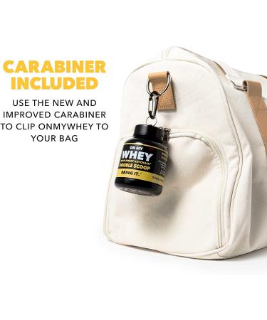 OnMyWhey Double Scoop Protein Powder Funnel Keychain 3-Pack - 3 Count (180cc) - Supplement Accessory - Buy Online on GoSupps.com