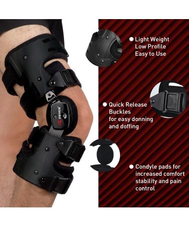 ZOYER Recovery+ Zero Gravity Knee Brace (Right) - Support and Stability for Pain Relief - Buy Online on GoSupps.com