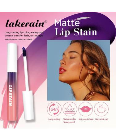 08 Peel Off Lip Stain Lip Gloss Long Lasting Peel Off Lipstick Lip Gloss Water Resistant Long Lasting Waterproof - Buy Online on GoSupps.com