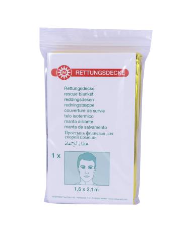 Noba Association Emergency Blanket Extra Large Emergency Blanket Rescue Sheet Size: 1.6 x 2.4 m Wrapped in Bandages Various Quantities Available