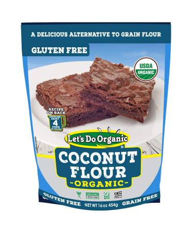 Edward & Sons Let's Do Organic 100% Organic Coconut Flour 1 lb (454 g)