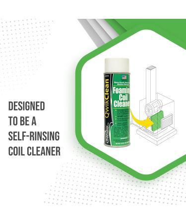 Foaming Coil Cleaner Spray for AC Heating & Refrigerators | No Rinse Breaks Down Dirt Dust Grease & Oil - Shop Internationally - Buy Online on GoSupps.com