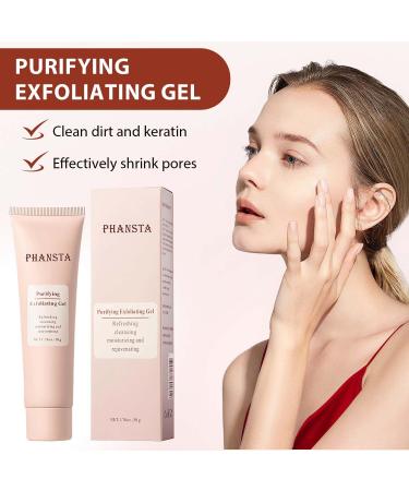 Purifying Exfoliating Gel, Facial Exfoliator Cleanser, Exfoliating Face Scrub, Exfoliating Gel Scrub for Face, Gentle Exfoliating Facial Cleanser for All Skin Types, Cleans Dirt & Oils (2 PCS) 2 1.17 Ounce (Pack of 2) - Buy Online on GoSupps.com