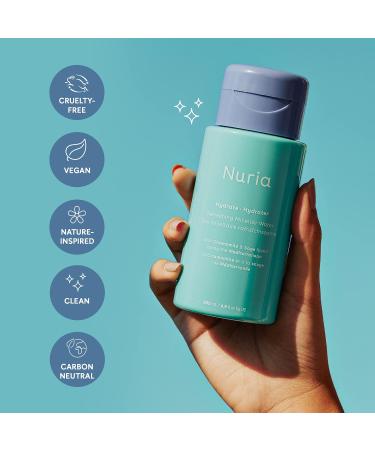 Nuria Hydrate Refreshing Micellar Water - No-Rinse Makeup Remover with Sage Leaf Oil Chamomile & Aloe - 200mL for All Skin Types - International Shipping Available - Buy Online on GoSupps.com
