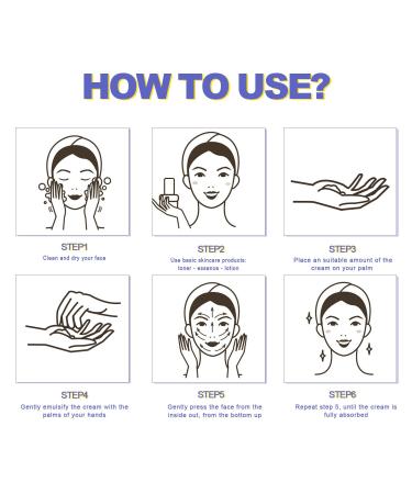 Hyaluronic Acid Moisturizer with Airless Pump Facial Moisturize Cream with Amino Acids Vitamin B5 Vitamin E Anti-Aging Hydrating Reducing Fine Lines for Women Suitable for Dry Skin 1.7 Fl. Oz - Buy Online on GoSupps.com