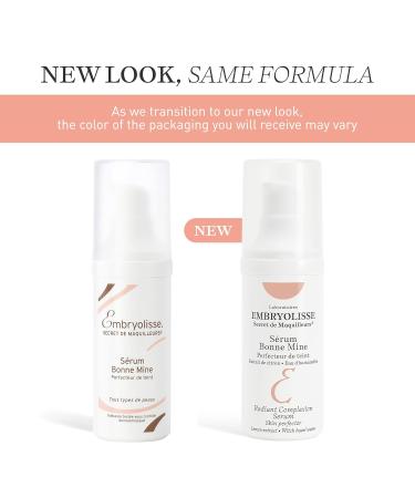 Embryolisse Radiant Complexion Serum - Makeup Primer Anti-Aging & Brightening Face Serum with Hyaluronic Acid | 1.01 fl. oz - Buy Online on GoSupps.com
