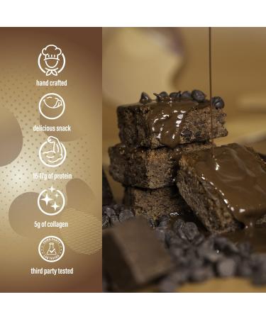 AP Sports Regimen Prime Bites Protein Brownie | 16-17g Protein | 5g Collagen | Guilt-Free Snack | 12 Bars | Chocolate Fudge Flavor - Buy Online on GoSupps.com