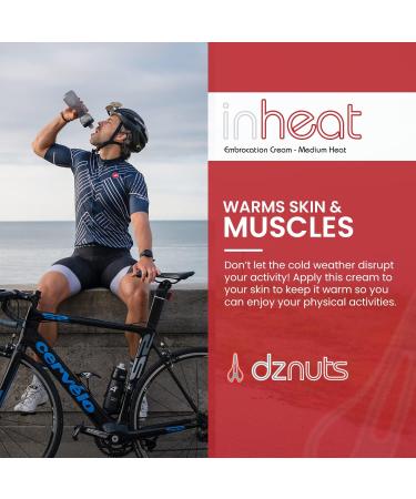 DZ Nuts InHeat Embrocation - Medium Heat (6.7 fl. oz.) | Best International Shipping for Performance and Comfort - Buy Online on GoSupps.com