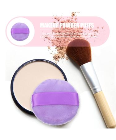 FRCOLOR 5pcs Powder Puff Set - Plush Cotton Makeup Sponges for Face & Body | Perfect for Loose Powder & Emulsion - Buy Online on GoSupps.com