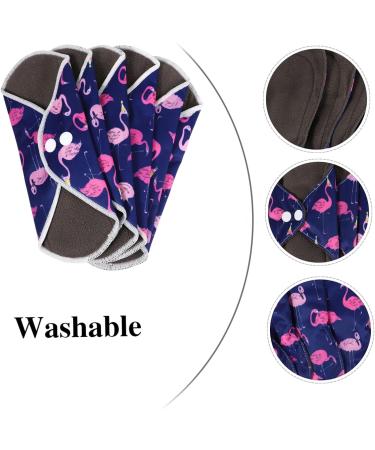 Exceart Reusable Menstrual Insoles & Sanitary Pads - Eco-Friendly Bamboo Carbon Fiber Size M 25x18cm - Comfort & Protection for Incontinence - Buy Online on GoSupps.com