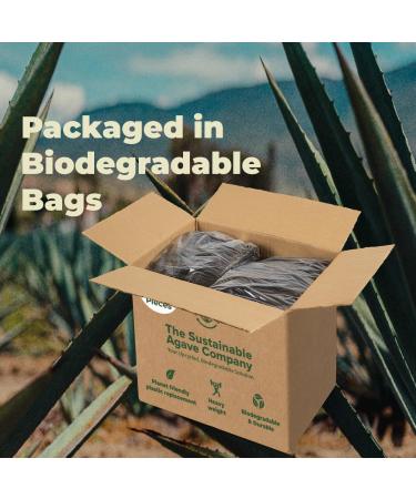 Sustainable Agave Co - Agave Fiber Cups - Plastic-Free Biodegradable Compostable Plant-Based - Clear 12 Ounce - 100 Count - Buy Online on GoSupps.com