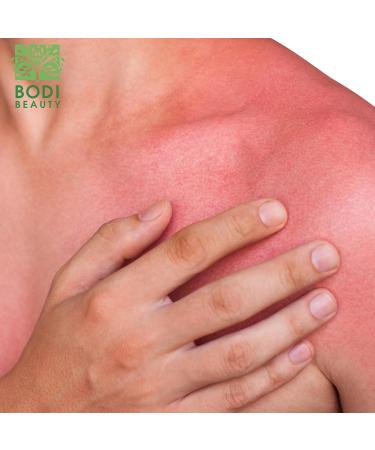 BODI BEAUTY After Sun Soothing and repairing balm after the beach with Q10 vitamins A E and D-panthenol complex of oils green tea calendula and aloe vera | Anti-sun cream | 150 ml - Buy Online on GoSupps.com