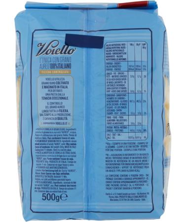  Voiello Practical offer - 3 packs of 500g half striped pens 100% Italian pasta - Buy Online on GoSupps.com