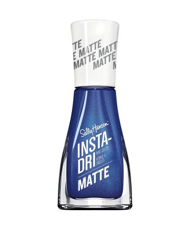 Sally Hansen Insta Dri Matte Metallics  Blue Steel  0.31 Fl Oz (Pack of 1)