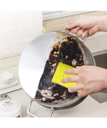 Shakven Luffa Cleaning Sponges Friendly Sponges for Dishes Friendly Sponges for Dishes Multipurpose Cleaning Sponge Reusable Kitchen Sponges Scrubbers for Household Yellow - Buy Online on GoSupps.com