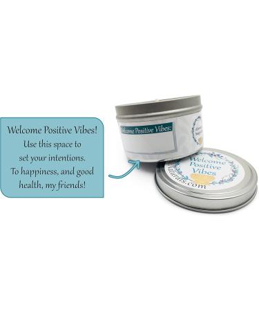 White Sage Soy Candle - Aromatherapy & Meditation - Natural Soy Wax Essential Oils - 6oz - Perfect Housewarming & Witchcraft Gift - Alternative Imagination - Buy Online on GoSupps.com