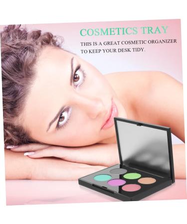 OHPHCALL 1 Set Box Square Eye Shadow Box Lipstick Cases Mini Containers Storage Cases Eyeshadow Plastic 1 count (Pack of 1) Black - Buy Online on GoSupps.com