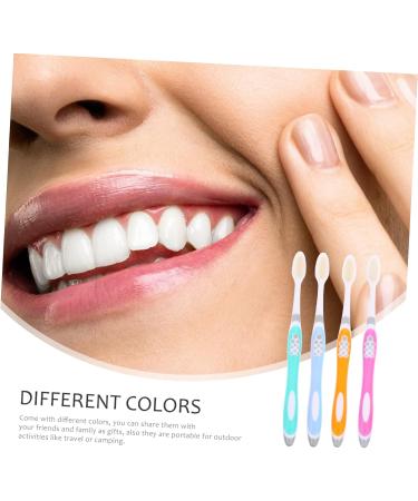 Ultra-Fine Soft Bristle Toothbrush Set - 4 Travel Toothbrushes for Daily Care | Micro-Nano Technology - Buy Online on GoSupps.com
