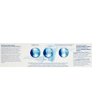 SENSODYNE Repair & Protect Toothpaste 75ml - International Shipping Available | Sensitive Teeth Relief - Buy Online on GoSupps.com
