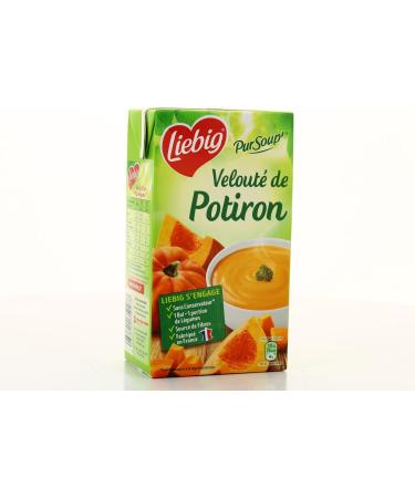  G n rique PUR SOUP DE LIEBIG Pure Liebig Soup Pumpkin Soup 1L 1L Pack of 3 Sold as a Lot - Buy Online on GoSupps.com