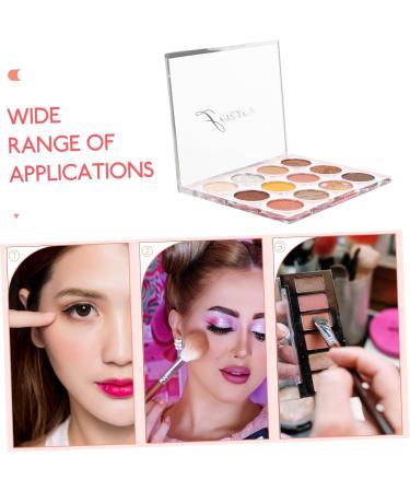 VINTORKY Eyeshadow Palette Eye Shadow Sparkle Shimmer Eyeshadow Glitter Flash Powder Organizer Student 1 count (Pack of 1) As Shown - Buy Online on GoSupps.com