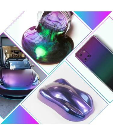 Chameleon Powder Pigment Set - 8 Color Changing Mica Powders for Epoxy Resin, Nails, Crafts & More - Buy Online on GoSupps.com