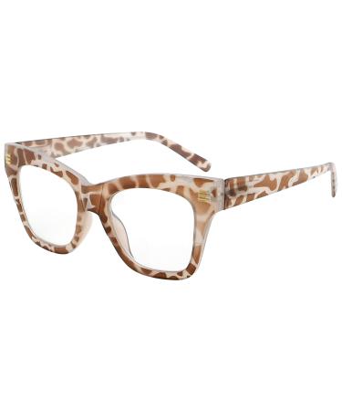Eyekepper Cat-eye Reading Glasses for Women Stylish Readers - Tortoise +2.50 Tortoise 2.5 Diopters