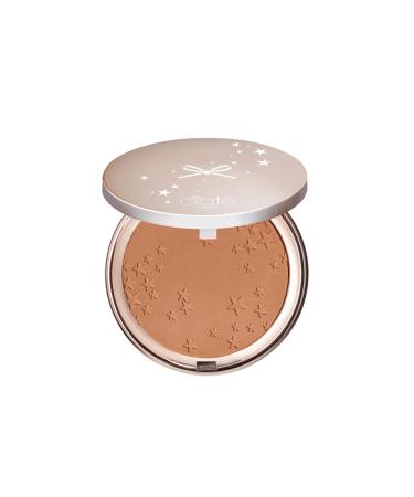 Ciat London Bamboo Bronzer Mattifying Powder Bronzer Oil-Controlling Bamboo Powder Buildable Pigment - (Aruba Island)