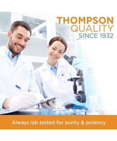 Thompson Folic Acid Plus B-12 800 mcg - 30 Tablets | Supports Energy & Wellness - Buy Online on GoSupps.com