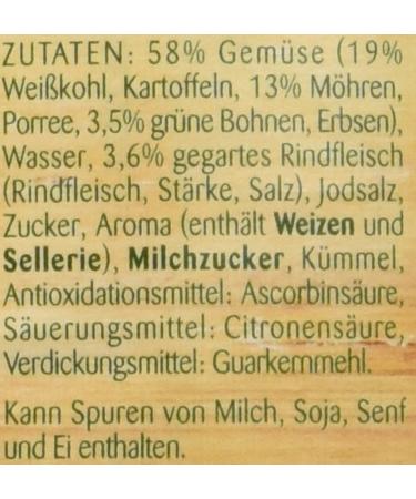 Erasco Pichelsteiner Pot - Pack of 3 (3 x 800g Cans) | Premium German Stew | International Shipping - Buy Online on GoSupps.com