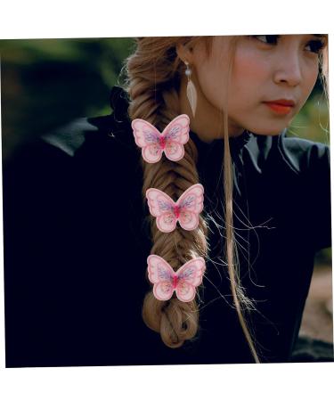 TEHAUX 100 Pcs Double Layer Butterfly Cloth Patch Roller Blind Fittings Diy Polyester 3d Banner Embroidered - Buy Online on GoSupps.com