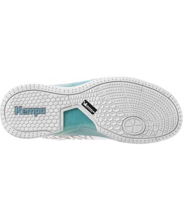 Kempa Unisex Attack Pro 2.0 W Game Changer Handball Shoes - White Aqua - Size 39.5 EU | Top Sports Sneakers for International Shipping - Buy Online on GoSupps.com