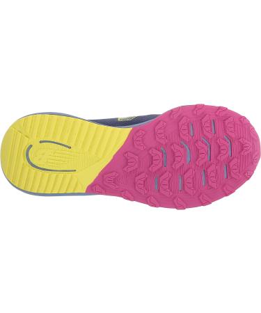 New Balance Women's Dynasoft Nitrel V4 Trail Running Shoe 8 - Blue/Yellow/Pink | Lightweight and Durable - Buy Online on GoSupps.com