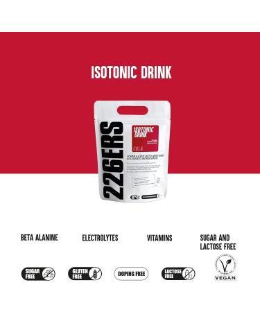 226ERS Isotonic Drink | Replenishment of Mineral Salts and Hydration with Vitamins Minerals and Beta-Alanine Cola - 500 gr - Buy Online on GoSupps.com