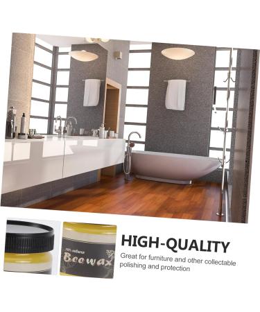 TEHAUX Beeswax Wood Seasoning Wax - 0.04 oz Natural Floor Wax for Wood Care - International Shipping Available - Buy Online on GoSupps.com