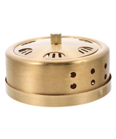 Gatuida box smoke-free moxibusion box metal container belly patch for weight reduction Moxa-stick metal bracket Portable burner metal clips adjustable copper moxibusion device device