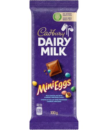Cadbury Dairy Milk Milk Chocolate 200g & Dairy Milk Mini Eggs Chocolate Candy Bar 100g - Buy Online on GoSupps.com