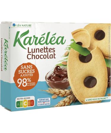 Kar l a - Dark Chocolate Glasses - No Added Sugar - No Palm Oil - 175 g - Buy Online on GoSupps.com