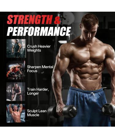 Oopeatol Creatine Monohydrate Tablets | 3.6g Creatine per Serving (3 Tablets) | Supports Strength Endurance| 60 Tablets - Buy Online on GoSupps.com