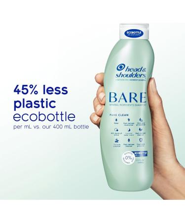 Head & Shoulders BARE Pure Clean Anti-Dandruff Shampoo Twin Pack 800 mL Total (400 mL Each) - Buy Online on GoSupps.com