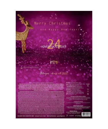 Hallingers Merry Christmas - Happy New Year Tea Advent Calendar | Handmade Vegan & Gluten-Free | Perfect Mothers Day & Fathers Day Gift | 24er Chanukka Tea Set - Buy Online on GoSupps.com