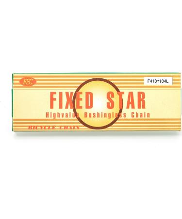 ZHIQIU FSC F410 1-Speed Ti-N Gold Bicycle Chain - 1/2 x 1/8-Inch 104L - Buy Online on GoSupps.com