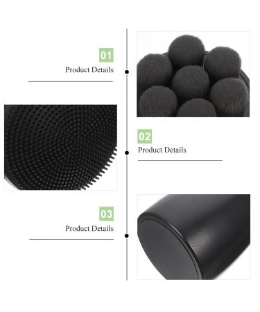 Minkissy Deep Cleaning Face Washer Brush | Facial Exfoliator & Massager | Black 12.5x5x5 | International Shipping Available - Buy Online on GoSupps.com