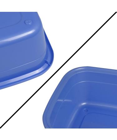 Nicesh 14 Quart Washing Up Bowl Dish Plastic Dish Basin Pan Wash Basin 3-Pack - Buy Online on GoSupps.com