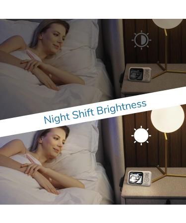 Taktark Baby Monitor with Camera - 3.2 Video Baby Monitor Zoom Intercom Night Vision & Temperature Monitoring | Best Baby Cam for International Shipping - Buy Online on GoSupps.com