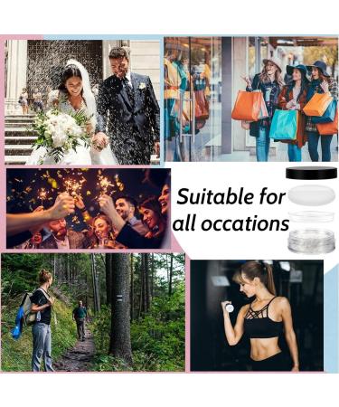 FMYODWU 3 Pieces Loose Powder Container 5g Powder Container Reusable Empty Powder Container DIY Portable Container with Powder Puff - Buy Online on GoSupps.com