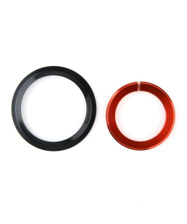 MELD Bike Bicycle Headset Dual-Purpose Crown Race 30mm or 39.8mm 1-1/8" to 1-1/2" Bike Base Compression Ring Conversion Adapter Spacer